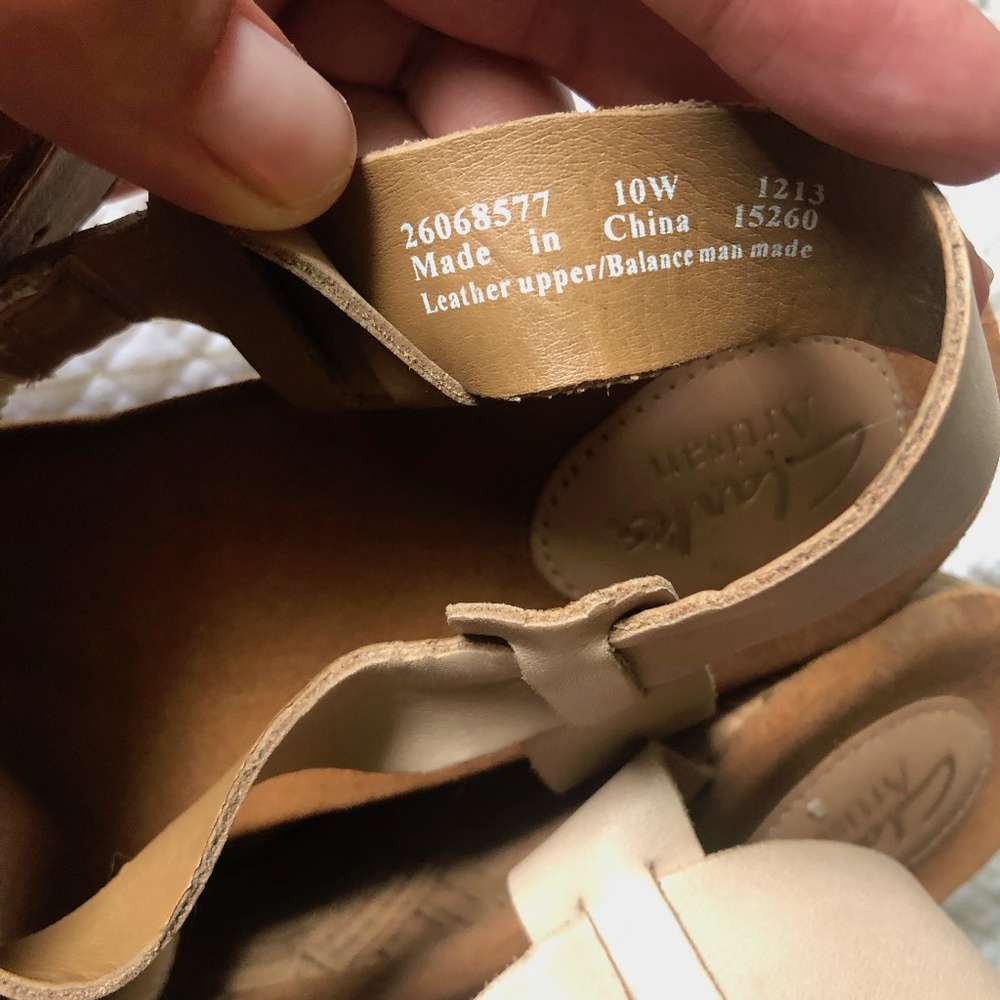clarks artisan wedges